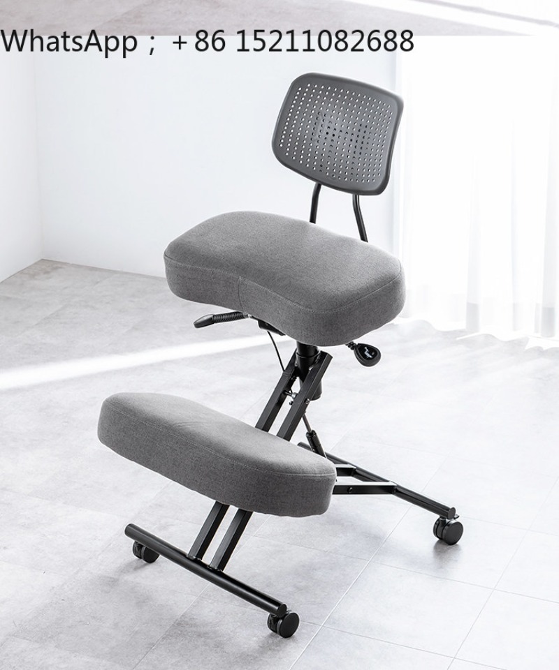Office Chair - LLY オフィスチェア、人間工学に基づいた姿勢矯正チェア、ニーリングチェア、モンキーチェア、長時間座っても快適なチェア、脚を乗せて座れるチェア。