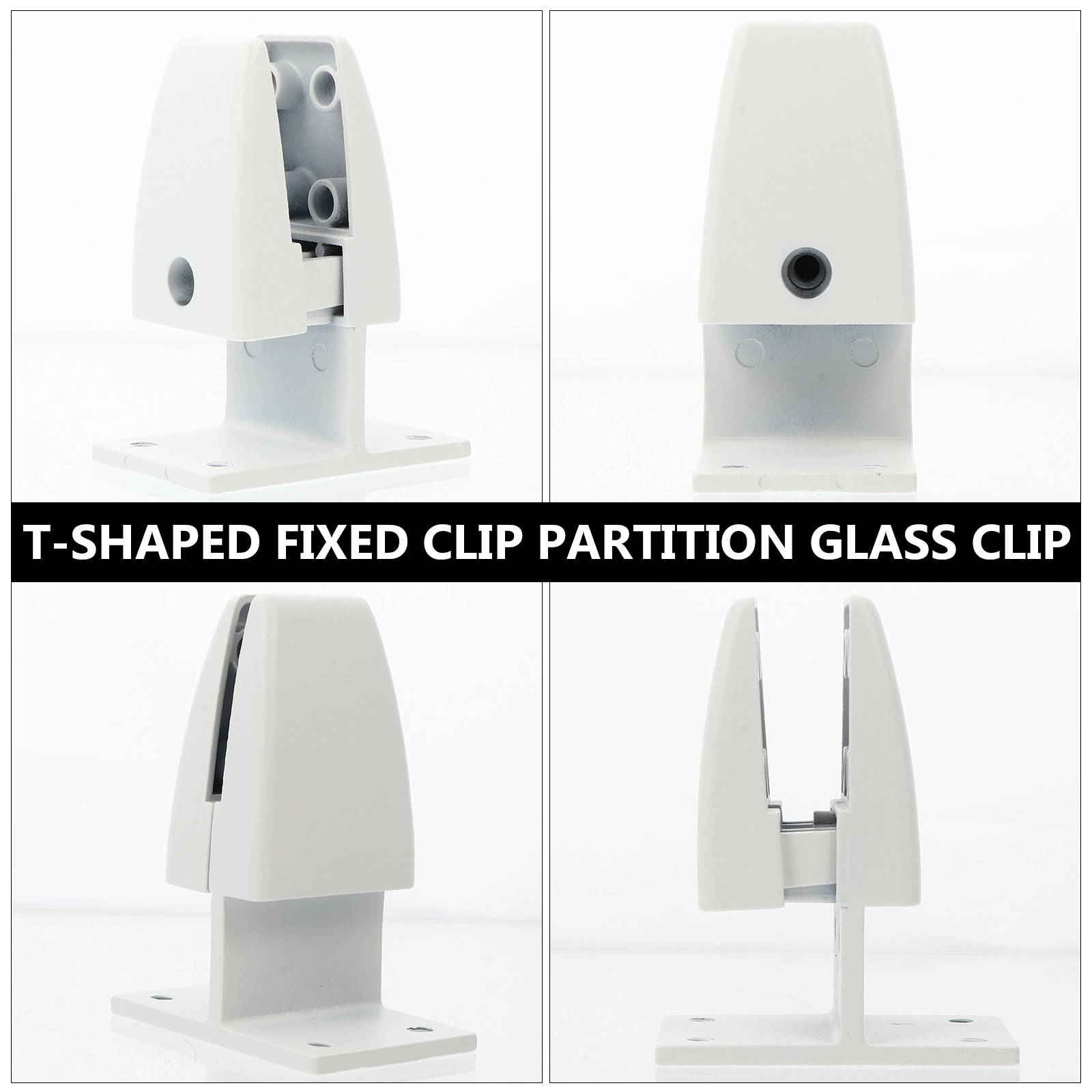 2個入り デスク仕切り用クランプ、ガラス製パーティションクリ - Partition Screen Divider のレビューと価格