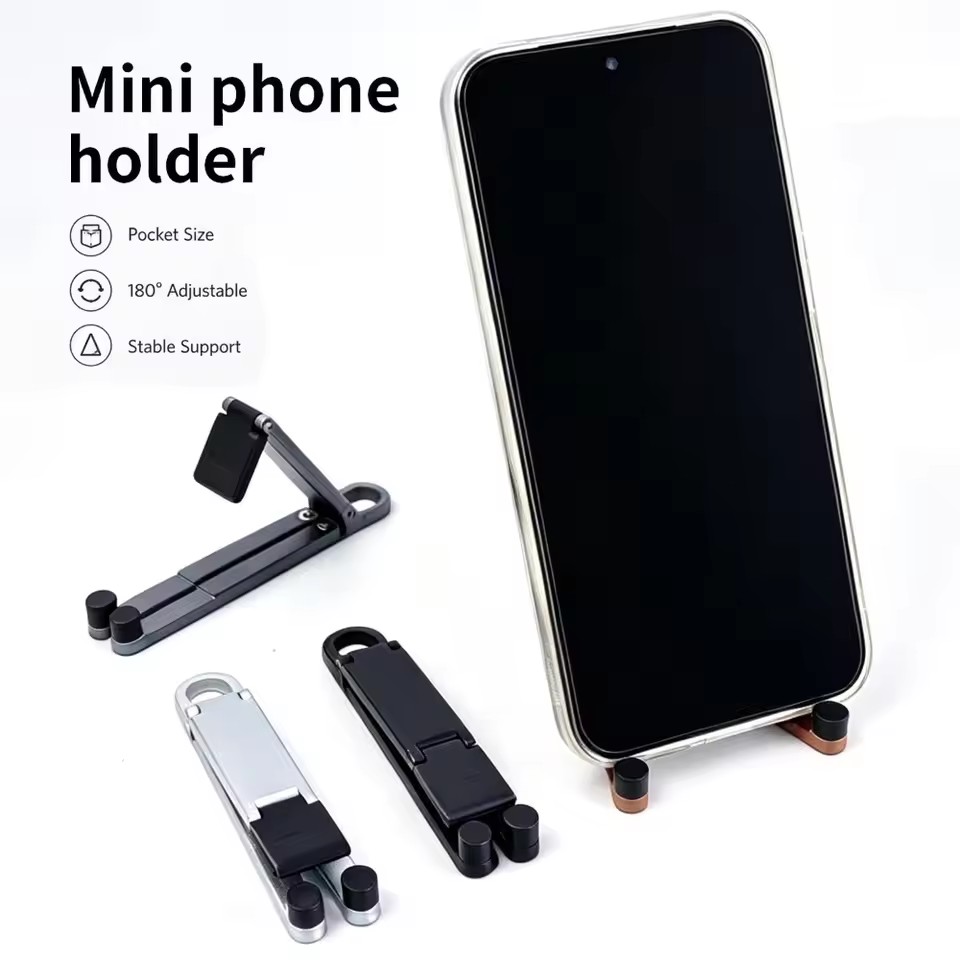 ミニキーチェーン折りたたみ式携帯電話背面クリップスタンド、ポ - Mobile Pedestal Cabinet のレビューと価格