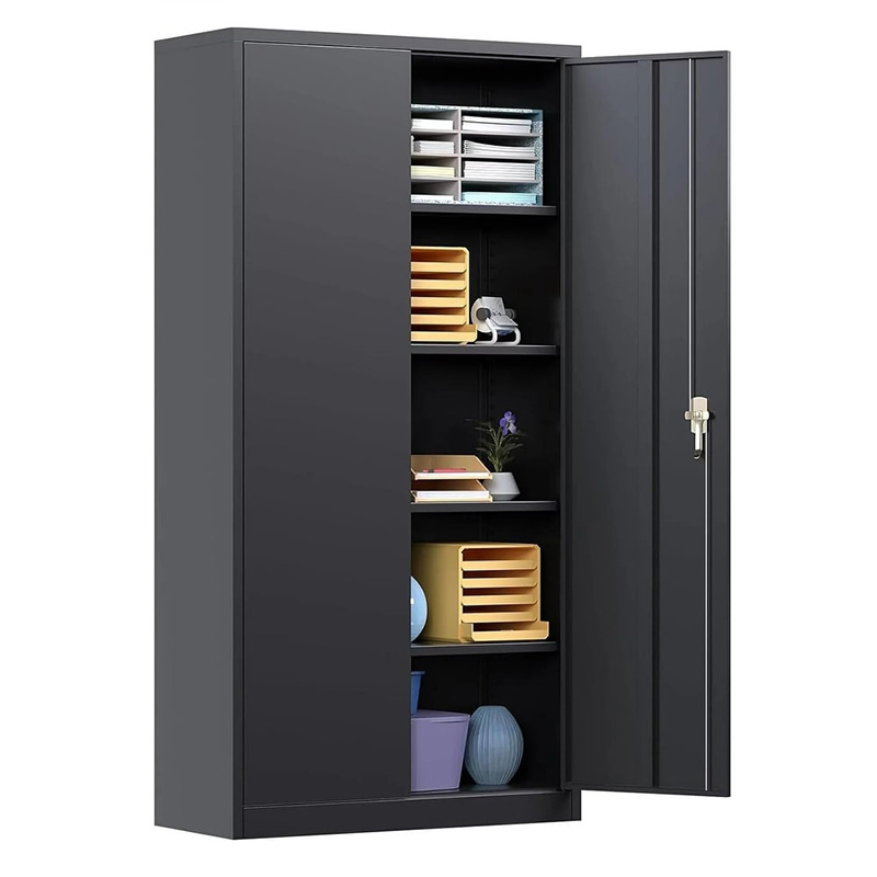 # スチール製ロック式書類保管庫（鍵付き、ノックダウン式）工 - File Cabinet のレビューと価格